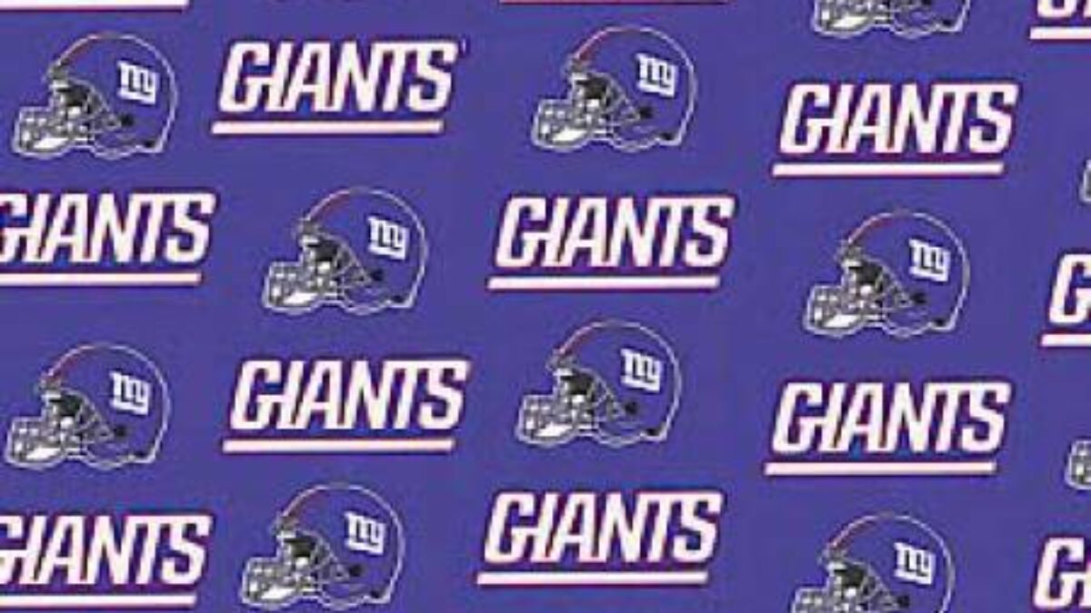 NFL - NY Giants Cotton Yardage