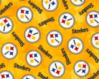 NFL - Flannel - Pittsburgh Steelers - 118 Fabrics & More