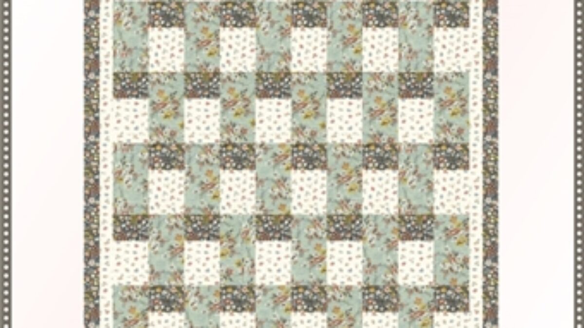 Strip Happy Downloadable 3-Yard Quilt Pattern